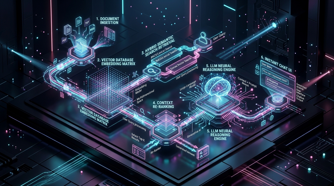 Enterprise RAG AI Chatbot Architecture and Intelligent Automation